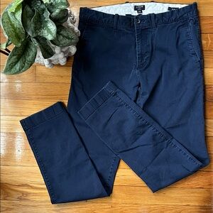 J. Crew Men's Dark Blue Chinos, Slim Fit, Size 30X32